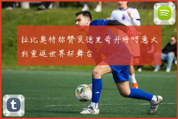 拉比奥特称赞莫德里奇并呼吁意大利重返世界杯舞台