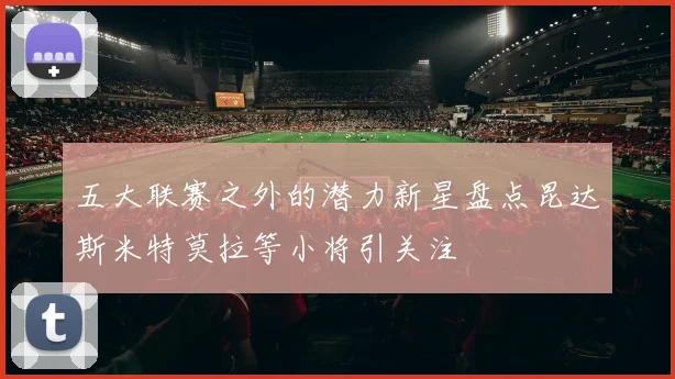 五大联赛之外的潜力新星盘点昆达斯米特莫拉等小将引关注