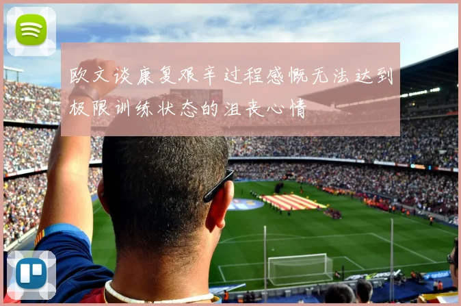 欧文谈康复艰辛过程感慨无法达到极限训练状态的沮丧心情