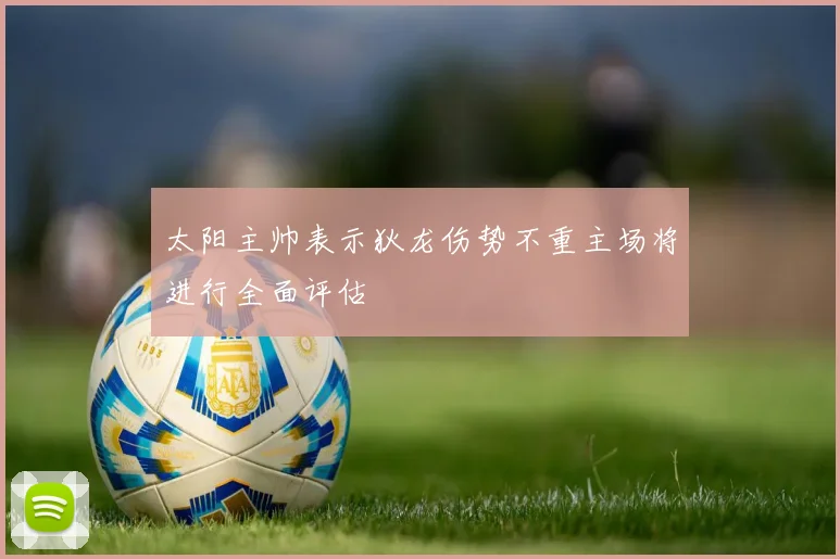 太阳主帅表示狄龙伤势不重主场将进行全面评估
